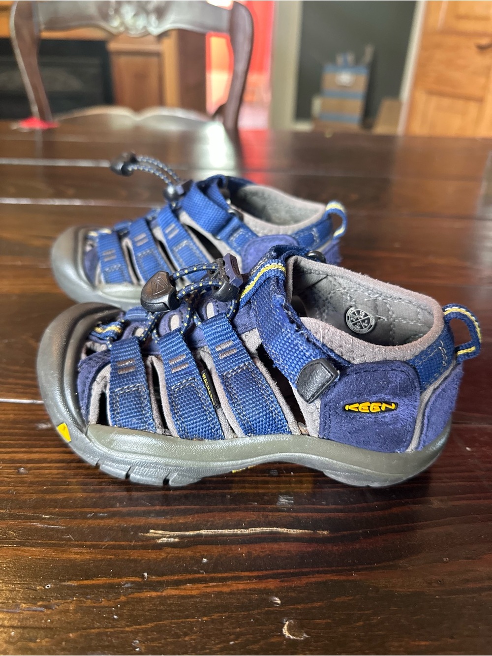 Keen Kids Navy and Gray Closed-Toe Sport Sandals